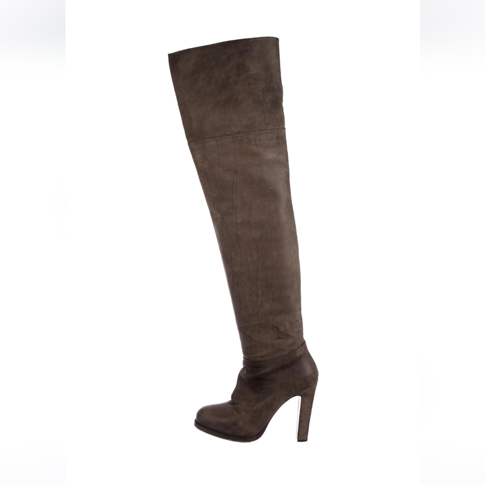 Etro over-the-knee platform high heel boots
